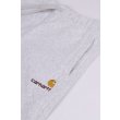 Heren Bermuda Carhartt WIP AMERICAN SCRIPT SHORT.ASH HEATHER. Direct leverbaar uit de webshop van www.vipshop.nl/.