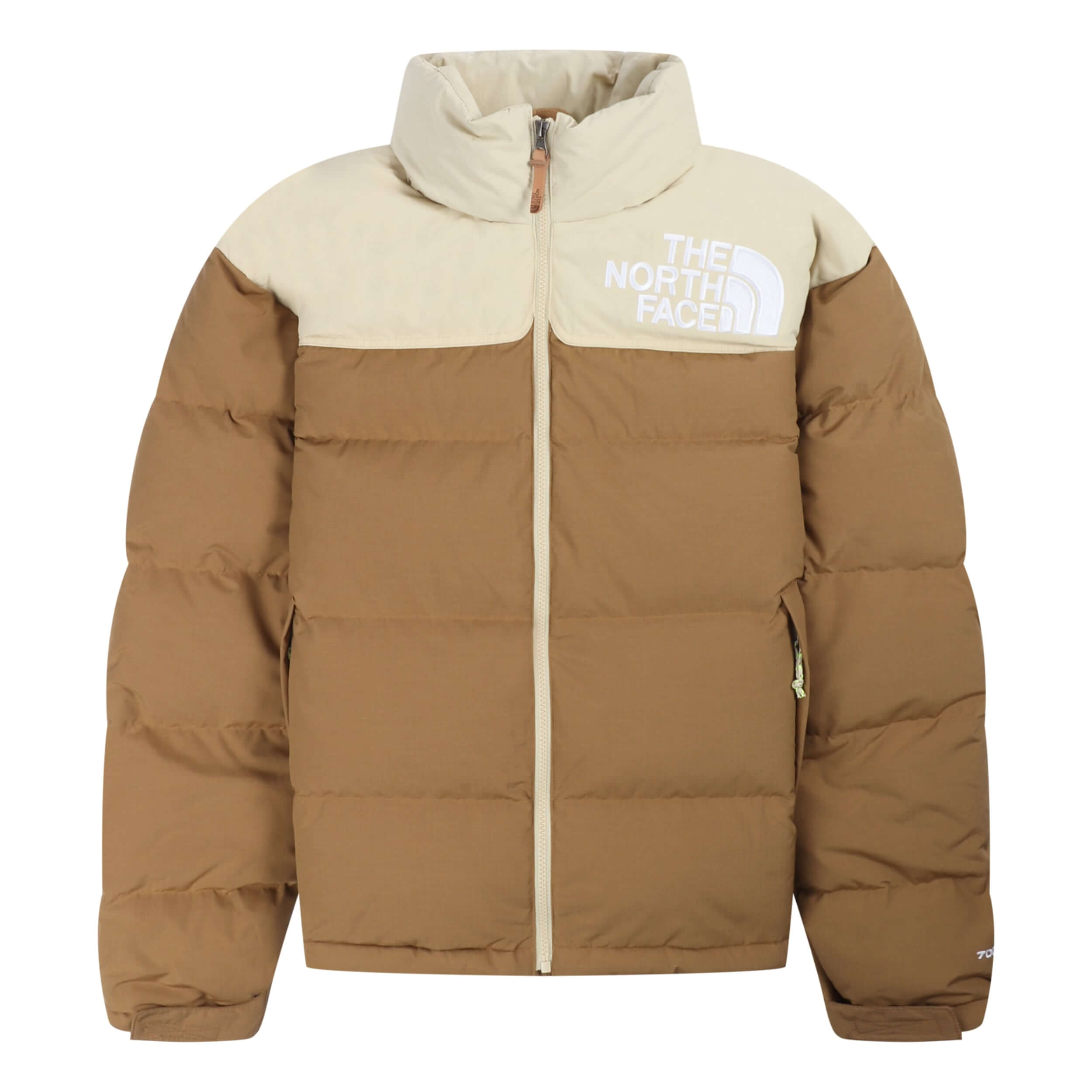 Heren Jassen The North Face 92 NUPTSE JACKET.UTILITY BROWN . Direct