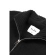 Heren Truien & vesten Olaf ZIP THR. KNITTED.BLACK. Direct leverbaar uit de webshop van www.vipshop.nl/.