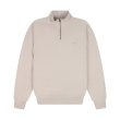 Heren Sweaters Olaf SIGNATURE ZIP MOC.CEMENT. Direct leverbaar uit de webshop van www.vipshop.nl/.