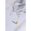 Heren Sweaters Carhartt WIP HOODED A. SCRIPT.ASH HEATHER. Direct leverbaar uit de webshop van www.vipshop.nl/.