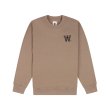 Heren Sweaters Woodwood NOEL AA CHEST PRINT.GREIGE. Direct leverbaar uit de webshop van www.vipshop.nl/.