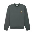 Heren Sweaters Carhartt WIP A. SCRIPT SWEATER.KALE GREEN. Direct leverbaar uit de webshop van www.vipshop.nl/.