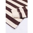 Heren Sweaters Olaf STRIPED RIB CREWN.HOT FUDGE / OFF. Direct leverbaar uit de webshop van www.vipshop.nl/.