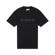 Heren T-shirts Flaneur TONAL LOGO T-SHIR.BLACK. Direct leverbaar uit de webshop van www.vipshop.nl/.