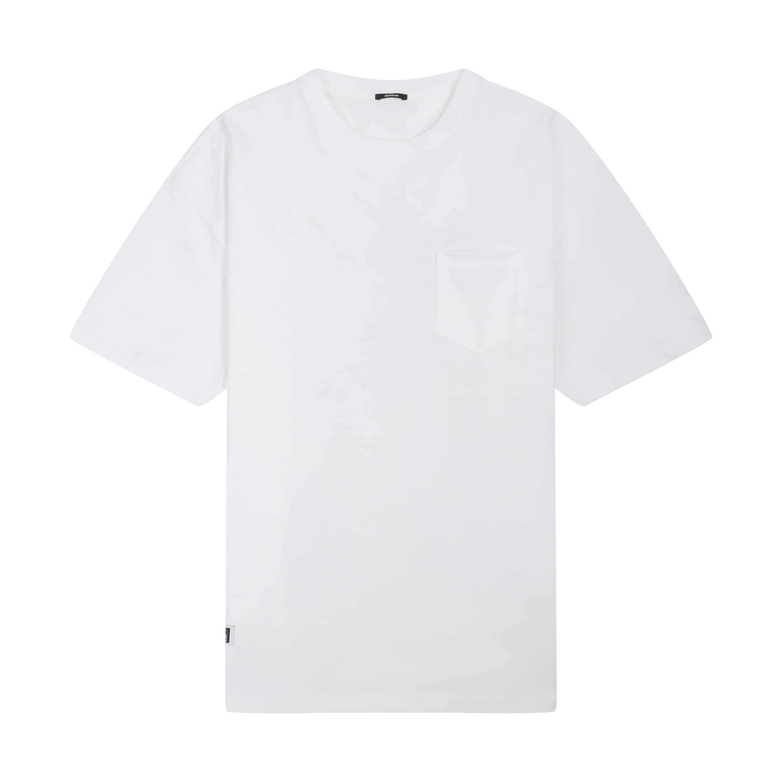 Heren Tshirts Denham DXC AIM HIGH BOX.WHITE. Direct leverbaar uit de van