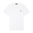 Heren T-shirts Fred Perry M3519.100 - WHITE. Direct leverbaar uit de webshop van www.vipshop.nl/.