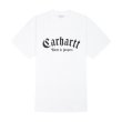 Heren T-shirts Carhartt WIP S/S ONYX T-SHIRT.WHITE / BLACK. Direct leverbaar uit de webshop van www.vipshop.nl/.