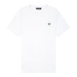 Heren T-shirts Fred Perry M3519.100 - WHITE. Direct leverbaar uit de webshop van www.vipshop.nl/.