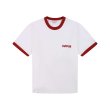 Heren T-shirts Carhartt WIP S/S IP RINGER T-SHIRT.WHITE / RED. Direct leverbaar uit de webshop van www.vipshop.nl/.