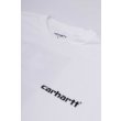 Heren T-shirts Carhartt WIP S/S CAPS T-SHIRT.WHITE. Direct leverbaar uit de webshop van www.vipshop.nl/.