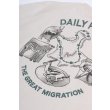 Heren T-shirts Daily Paper MIGRATION SS TEE.MOONSTRUCK BEIGE. Direct leverbaar uit de webshop van www.vipshop.nl/.
