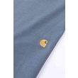Heren T-shirts Carhartt WIP S/S CHASE T-SHIRT.ANGELITE / GOLD. Direct leverbaar uit de webshop van www.vipshop.nl/.