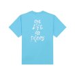 Heren T-shirts Olaf TAG TEE.CYAN BLUE. Direct leverbaar uit de webshop van www.vipshop.nl/.