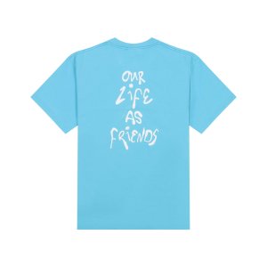 TAG TEE.CYAN BLUE