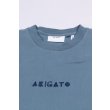 Heren T-shirts Axel Arigato THREADED T-SHIRT.DUSTY BLUE. Direct leverbaar uit de webshop van www.vipshop.nl/.