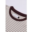 Heren T-shirts Pop Trading Company STRIPED LOGO TEE.QUARRY. Direct leverbaar uit de webshop van www.vipshop.nl/.
