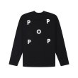 Heren T-shirts Pop Trading Company LOGO LS T-SHIRT.BLACK / WHITE. Direct leverbaar uit de webshop van www.vipshop.nl/.