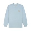 Heren T-shirts Carhartt WIP L/S NELSON T-SHIRT.CLAY BLUE GD. Direct leverbaar uit de webshop van www.vipshop.nl/.