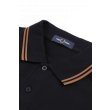 Heren Polo's Fred Perry M3600.S77 - BLACK. Direct leverbaar uit de webshop van www.vipshop.nl/.