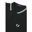 Heren Polo's Fred Perry M3600.NIGHTGREEN/WHITE. Direct leverbaar uit de webshop van www.vipshop.nl/.