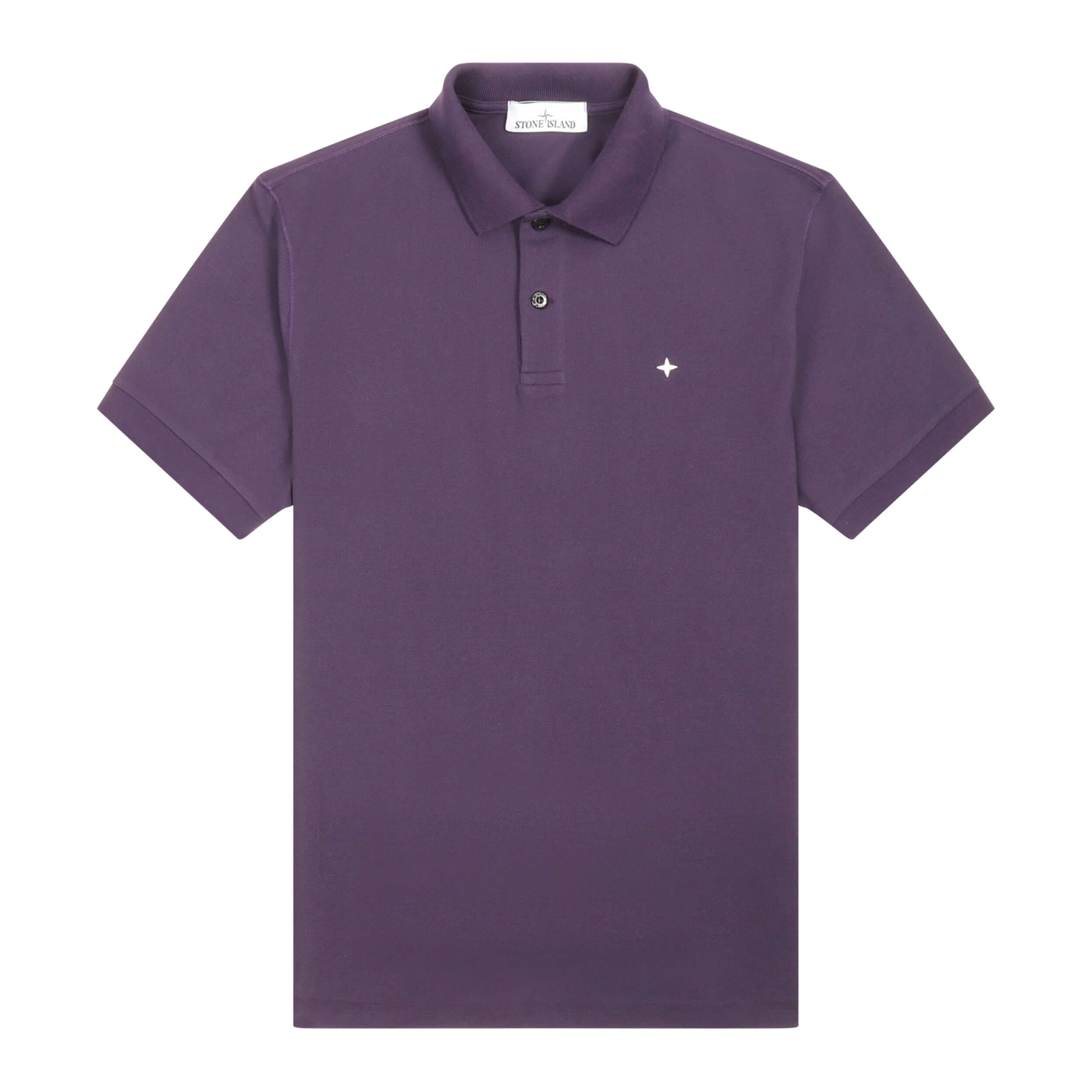 Stone island store polo paars