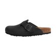 Schoenen Slippers Birkenstock BOSTON.OILED LEATHER BL. Direct leverbaar uit de webshop van www.vipshop.nl/.