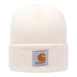 Heren Petten Carhartt WIP SHORT WATCH HAT.NATURAL. Direct leverbaar uit de webshop van www.vipshop.nl/.