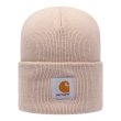 Heren Petten Carhartt WIP ACRYLIC WATCH HAT.FLEUR DE SEL. Direct leverbaar uit de webshop van www.vipshop.nl/.