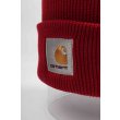 Heren Petten Carhartt WIP OHIO BEANIE.SCARLET. Direct leverbaar uit de webshop van www.vipshop.nl/.