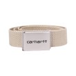 Heren Riemen Carhartt WIP CLIP BELT CHROME.WALL. Direct leverbaar uit de webshop van www.vipshop.nl/.