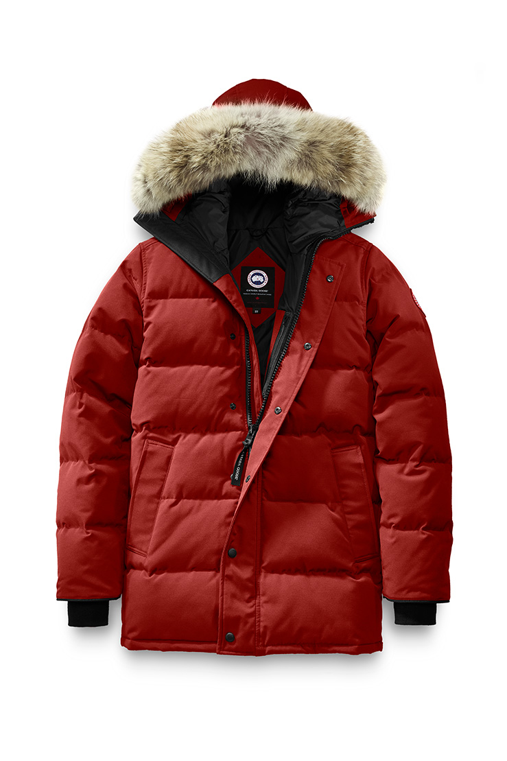 Heren Jassen Canada Goose CARSON.RED MAPLE. Direct leverbaar uit de