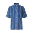 Heren Shirt Samsoe Samsoe TARO NX SHIRT.BLUE DEPTHS. Direct leverbaar uit de webshop van www.vipshop.nl/.